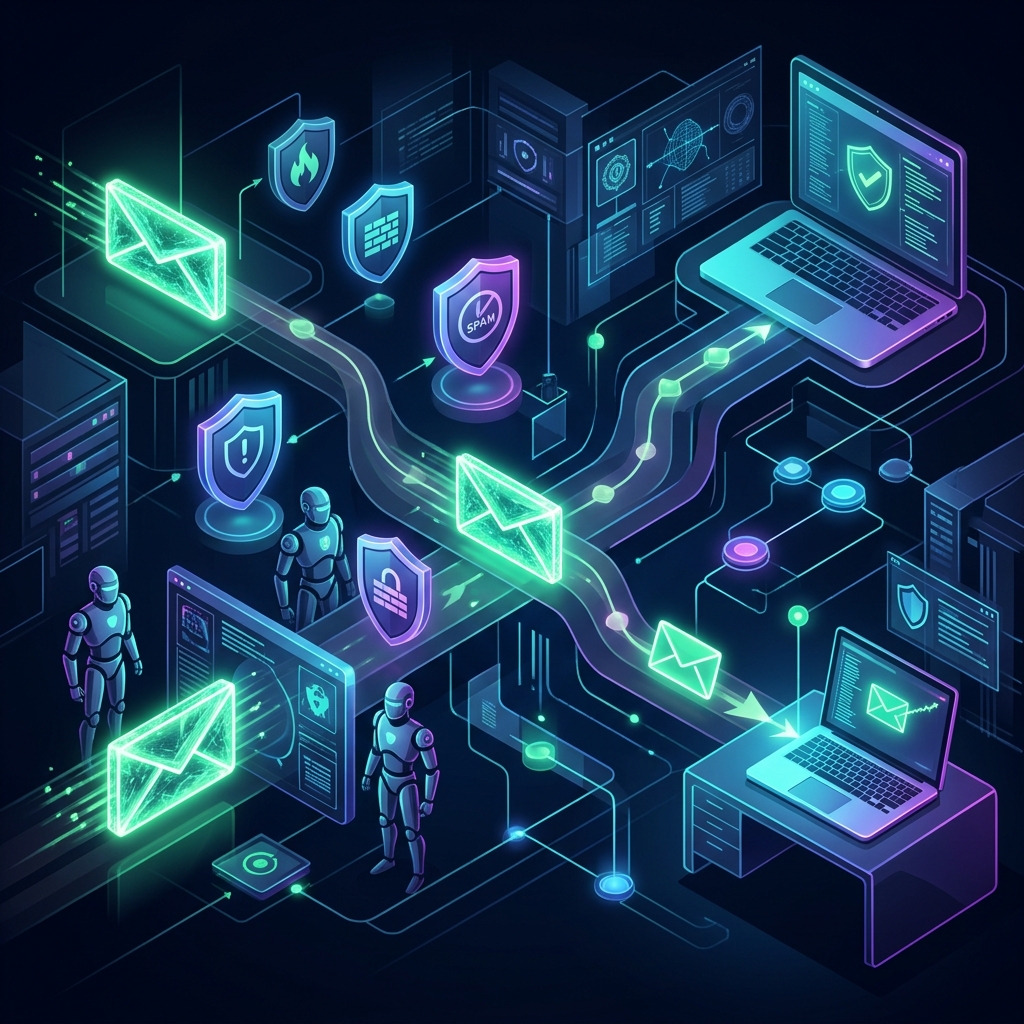 AI phishing evasion diagram