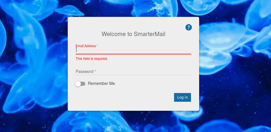 http://127.0.0.1:17017/interface/root#/login SmarterMail Login