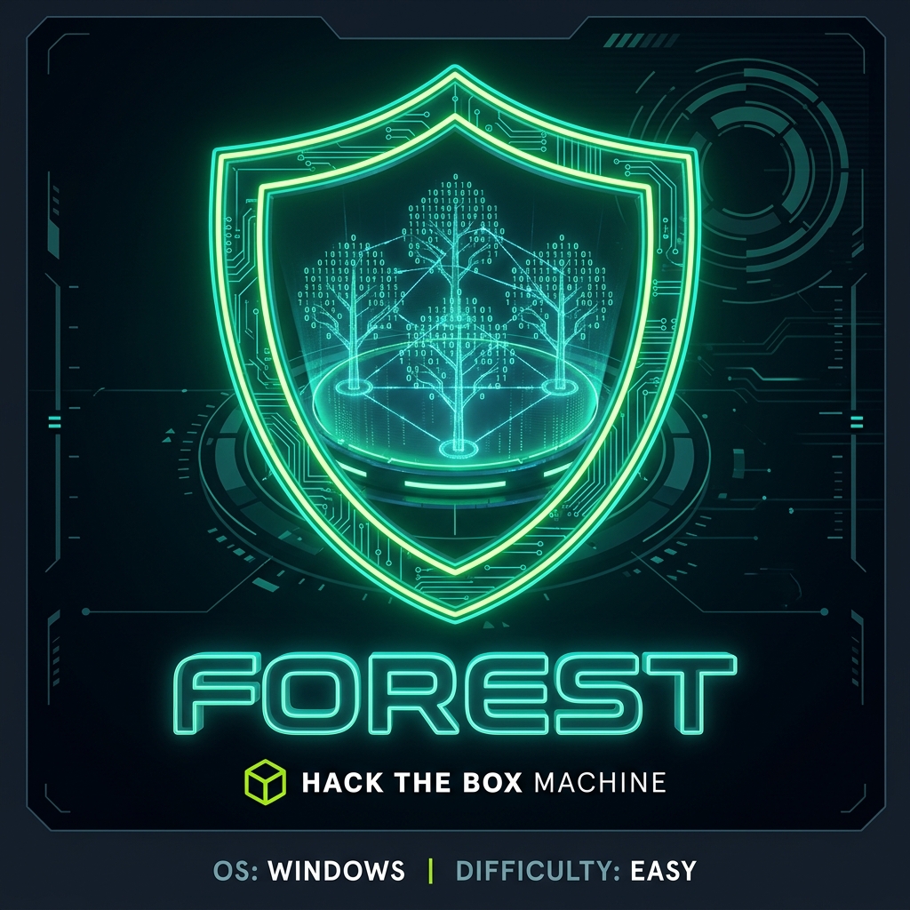 HTB Forest Walkthrough Banner