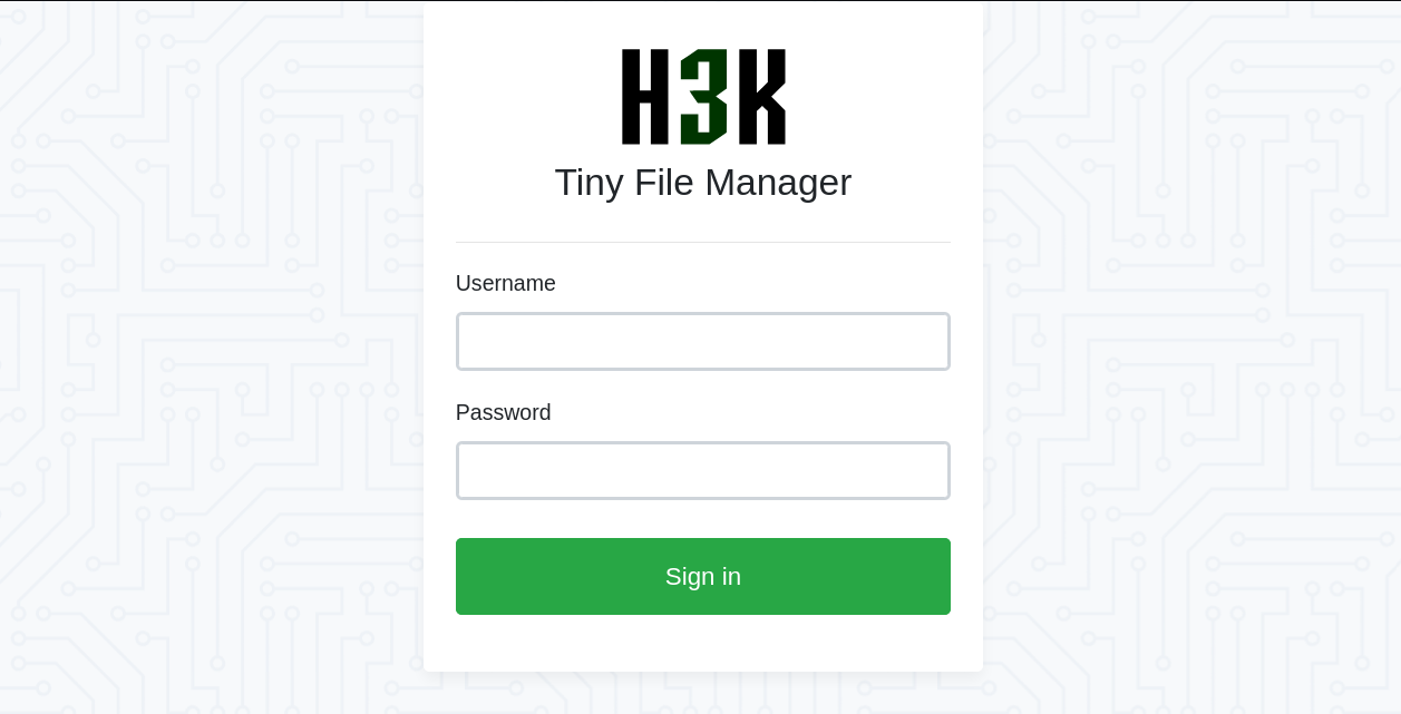 Tiny File Manager